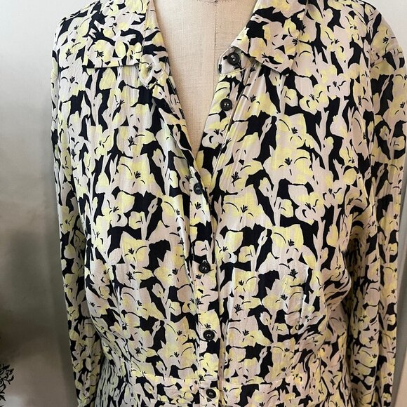 MINT VELVET Beth Print Shirt Dress Size 12 - Picture 6 of 9